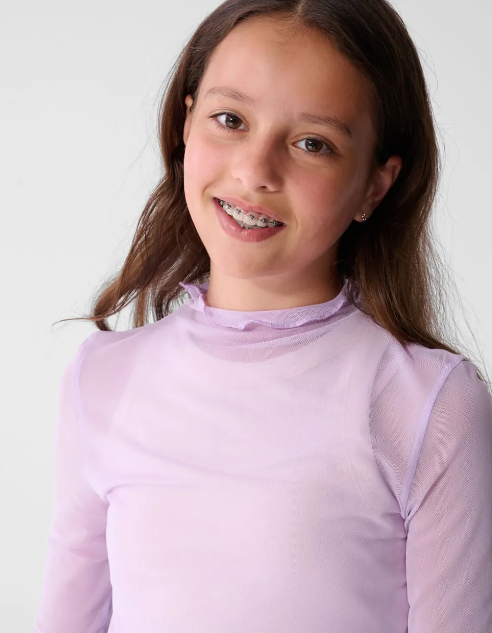 Mesh Top Paars