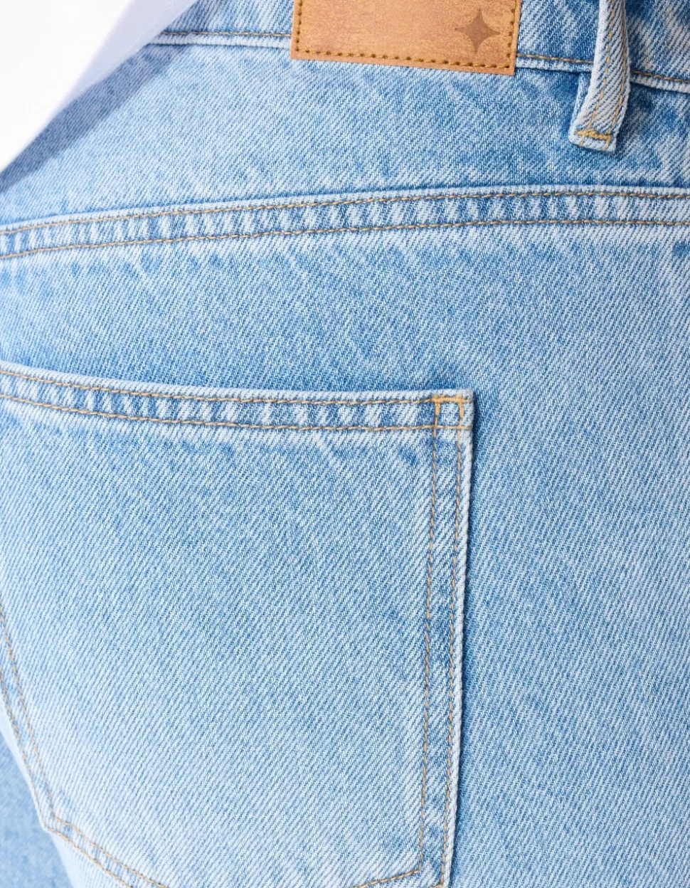 Mid Waist Wide Leg Fit Jeans Mediumstone