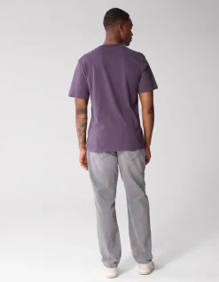 Minimal Artwork T-shirt Paars