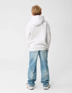 Minimal Hoodie Lichtgrijs