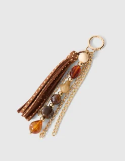 Mix Bagcharm Bruin/Goud