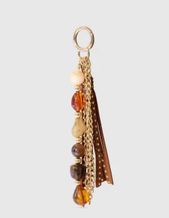 Mix Bagcharm Bruin/Goud