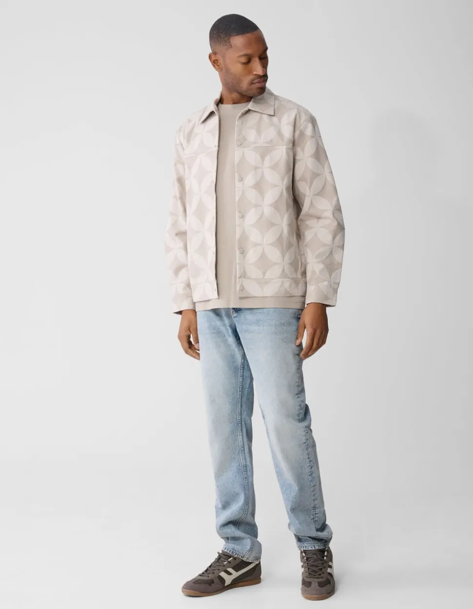 Modern Straight Fit Jeans Mediumstone L34