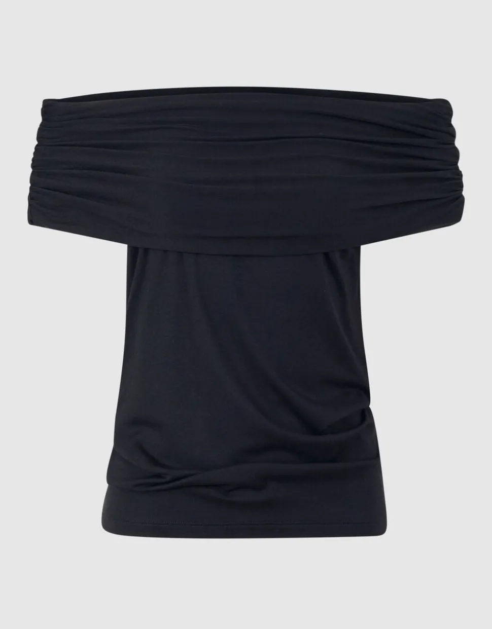 Off Shoulder Top Zwart