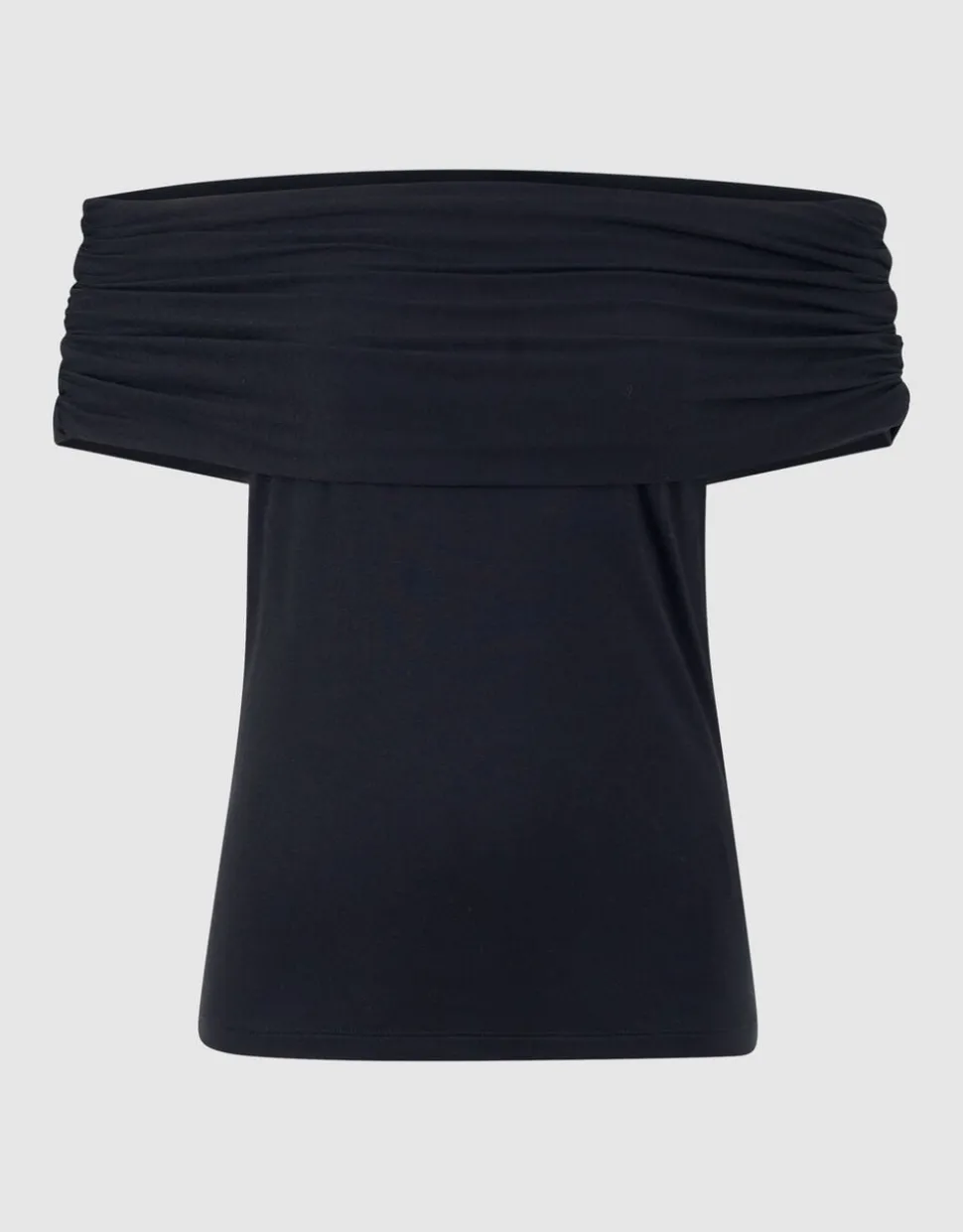 Off Shoulder Top Zwart