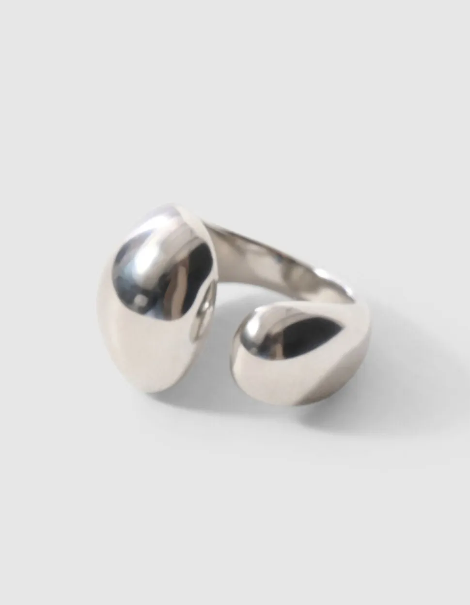 Open Ring Zilver