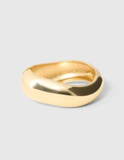Organic Shape Bangle Goud