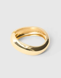 Organic Shape Bangle Goud