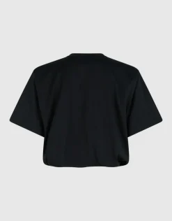 Oversized Balloon T-shirt Zwart