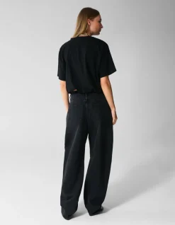 Oversized Balloon T-shirt Zwart