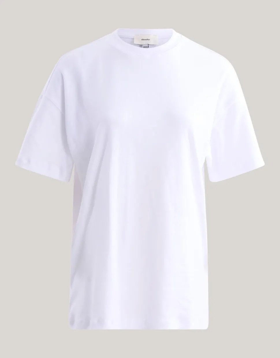 Oversized Basis T-shirt Wit