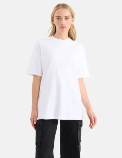 Oversized Basis T-shirt Wit