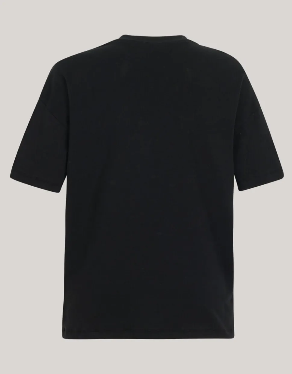 Oversized Basis T-shirt Zwart