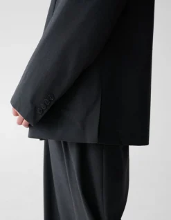 Oversized Blazer Donkergrijs