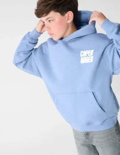 Oversized Fit Copenhagen Hoodie Blauw