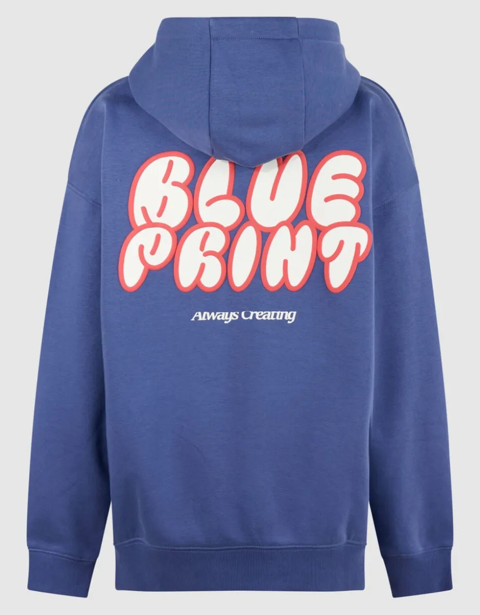 Oversized Fit Hoodie Blauw
