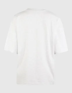 Oversized Magazine Artwork T-shirt Lichtgrijs