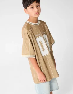Oversized Sporty T-shirt Bruin