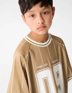 Oversized Sporty T-shirt Bruin