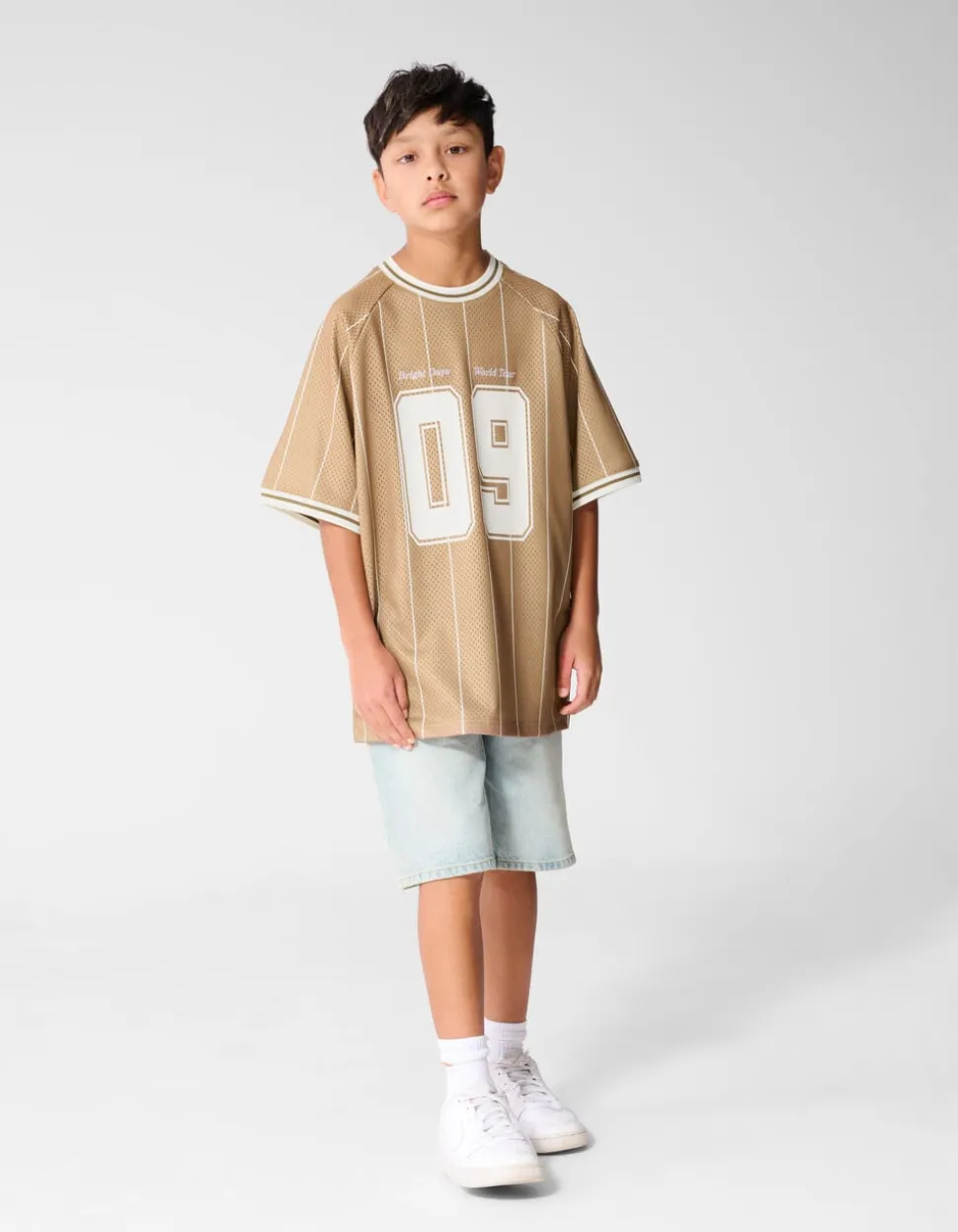 Oversized Sporty T-shirt Bruin