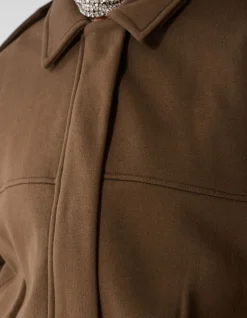 Oversized Sweat Jack Khaki