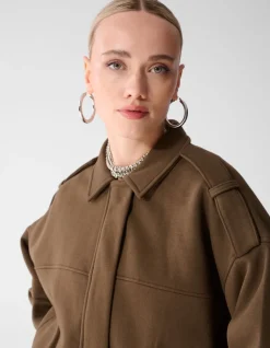 Oversized Sweat Jack Khaki
