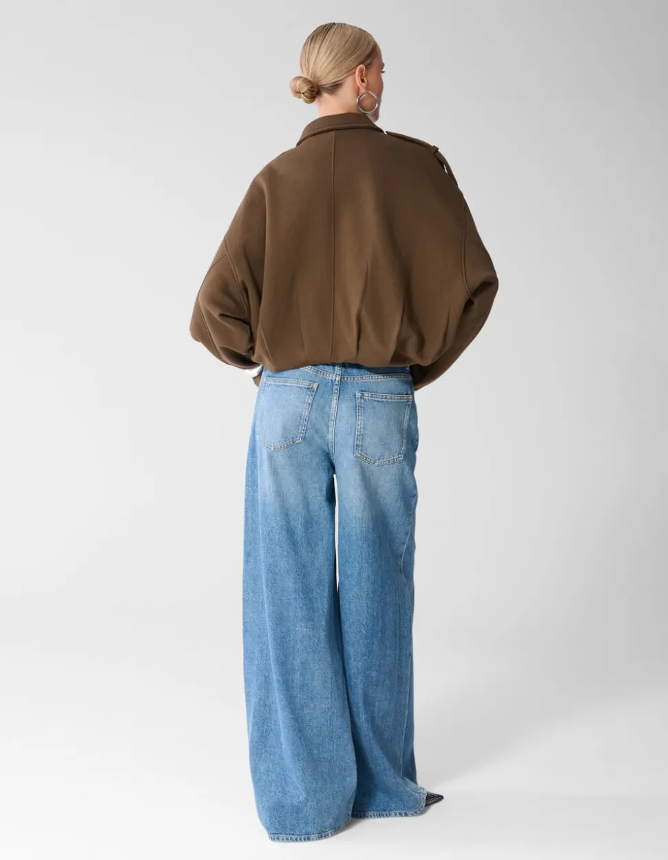 Oversized Sweat Jack Khaki