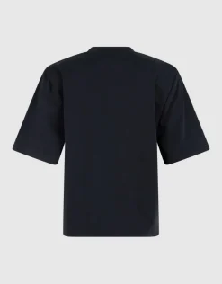 Padded T-shirt Zwart