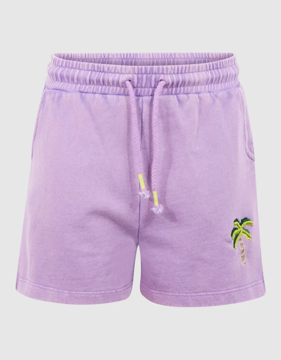 Palm Washed Short Paars