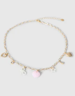Parel Bedel Ketting Goud
