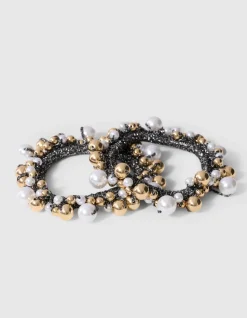 Pearl Mouwophouder Goud
