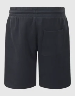 Pique Label Short Donkergrijs