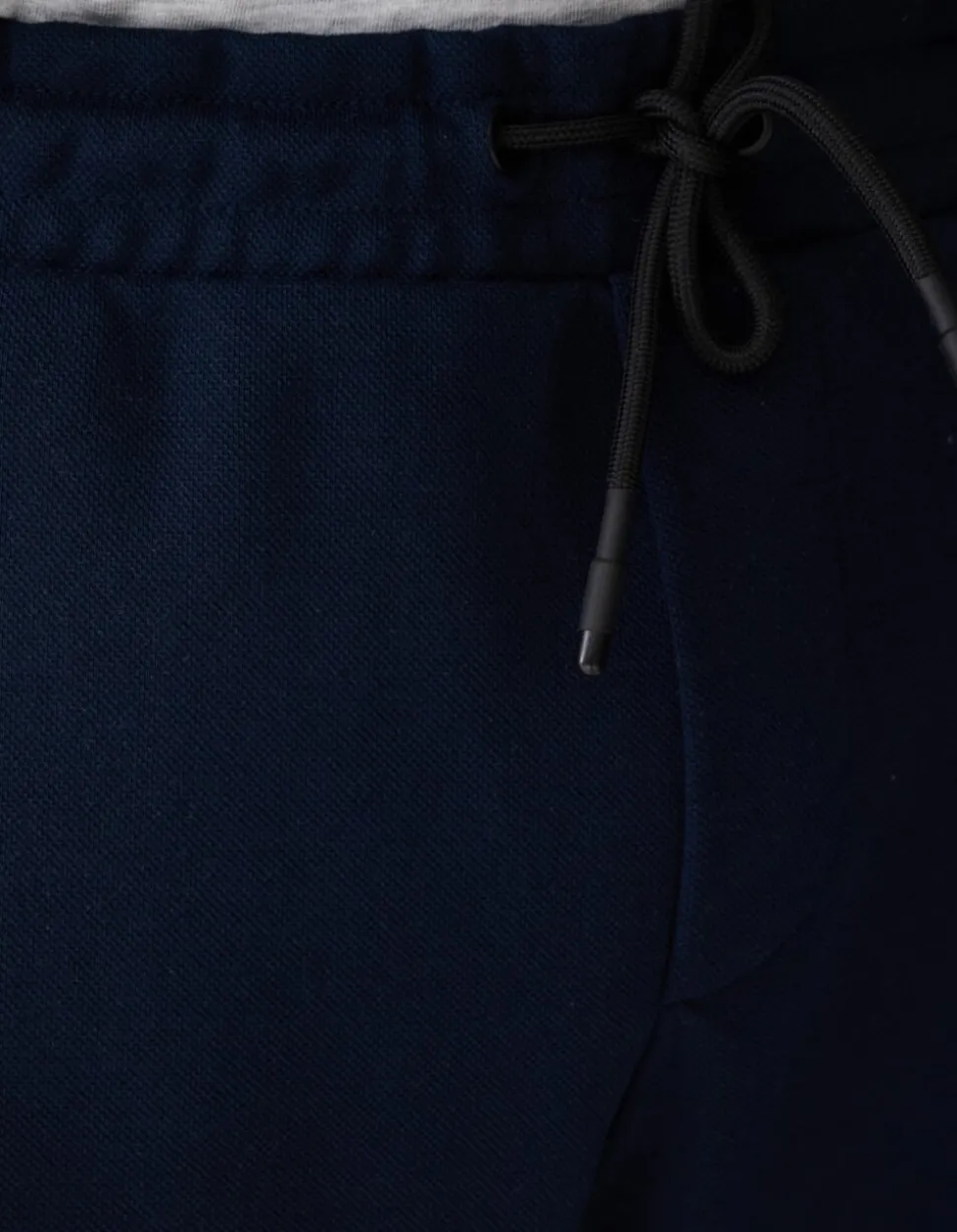 Pique Short Donkerblauw