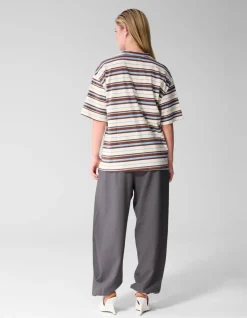 Pleat Balloon Fit Broek Grijs