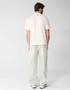 Pocket T-shirt Gebroken Wit