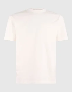 Pocket T-shirt Gebroken Wit