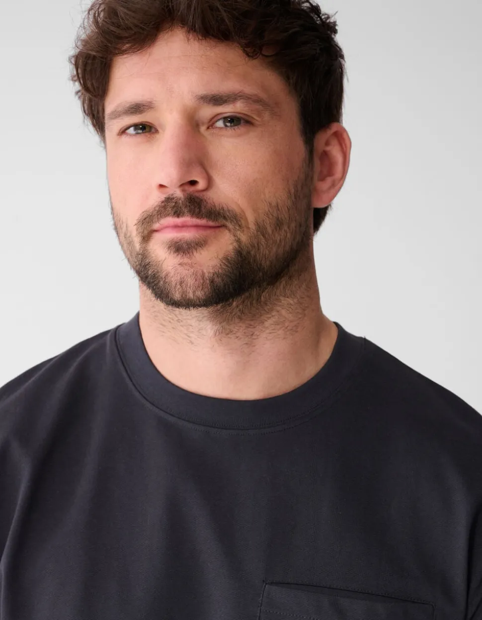 Pocket T-shirt Zwart