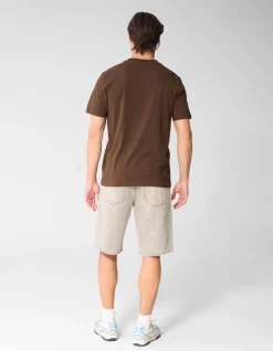 Radar Artwork T-shirt Donkerbruin