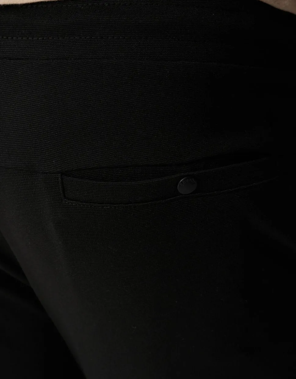 Regular Fit Broek Zwart