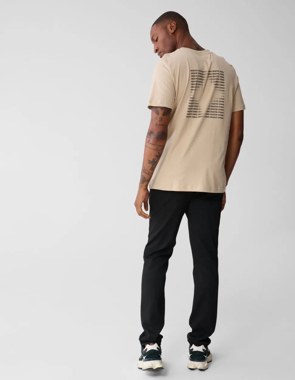 Regular Fit Broek Zwart