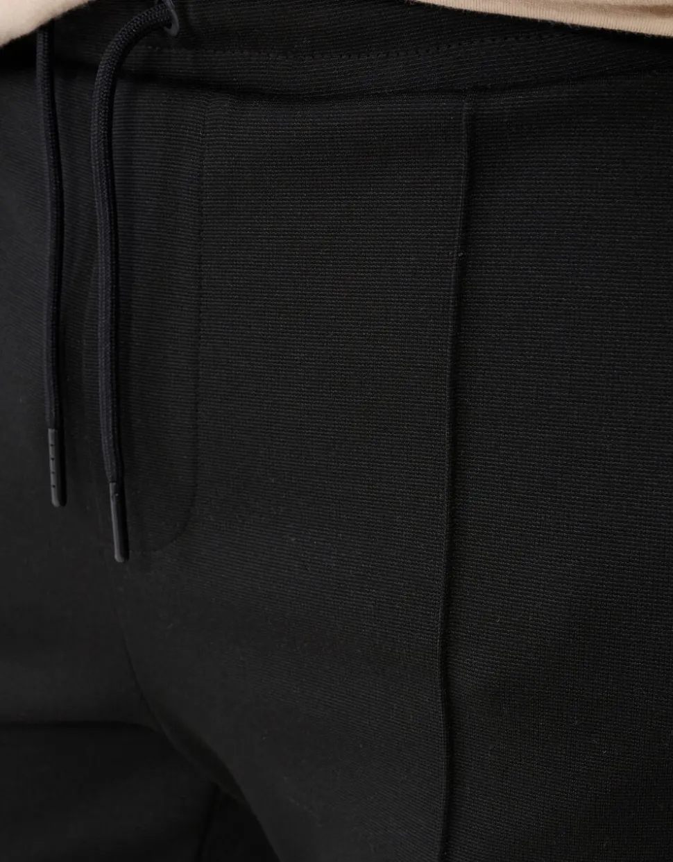 Regular Fit Broek Zwart