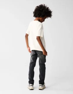 Regular Fit Jeans Zwart