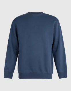 Relaxed Basis Sweater Donkerblauw