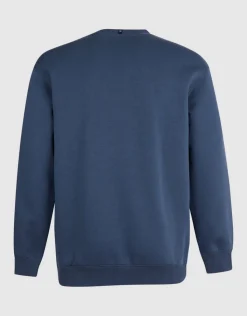 Relaxed Basis Sweater Donkerblauw