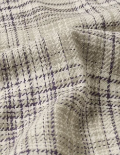 Relaxed Fit Check Overshirt Lichtgroen