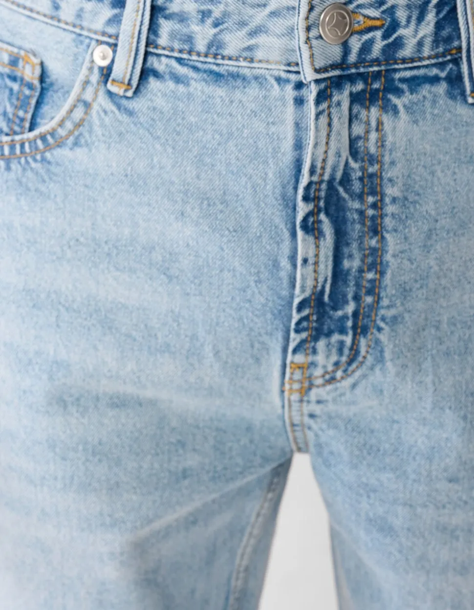 Relaxed Fit Jeans Bleached L32