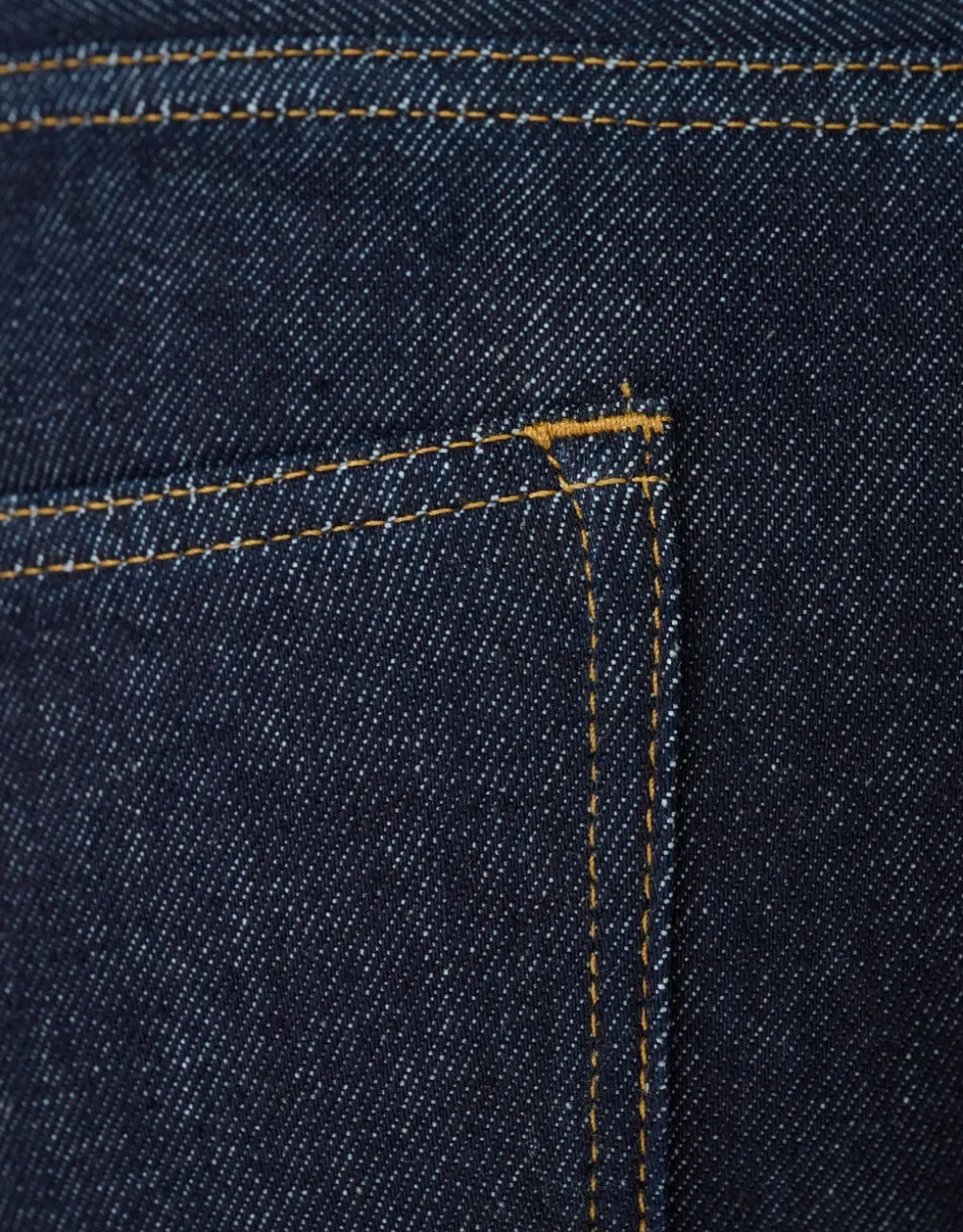Relaxed Fit Jeans Donkerblauw