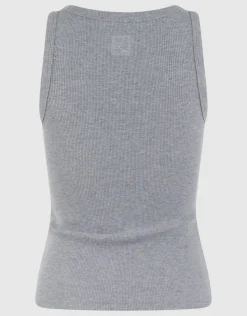 Rib Top Lichtgrijs By Lonneke