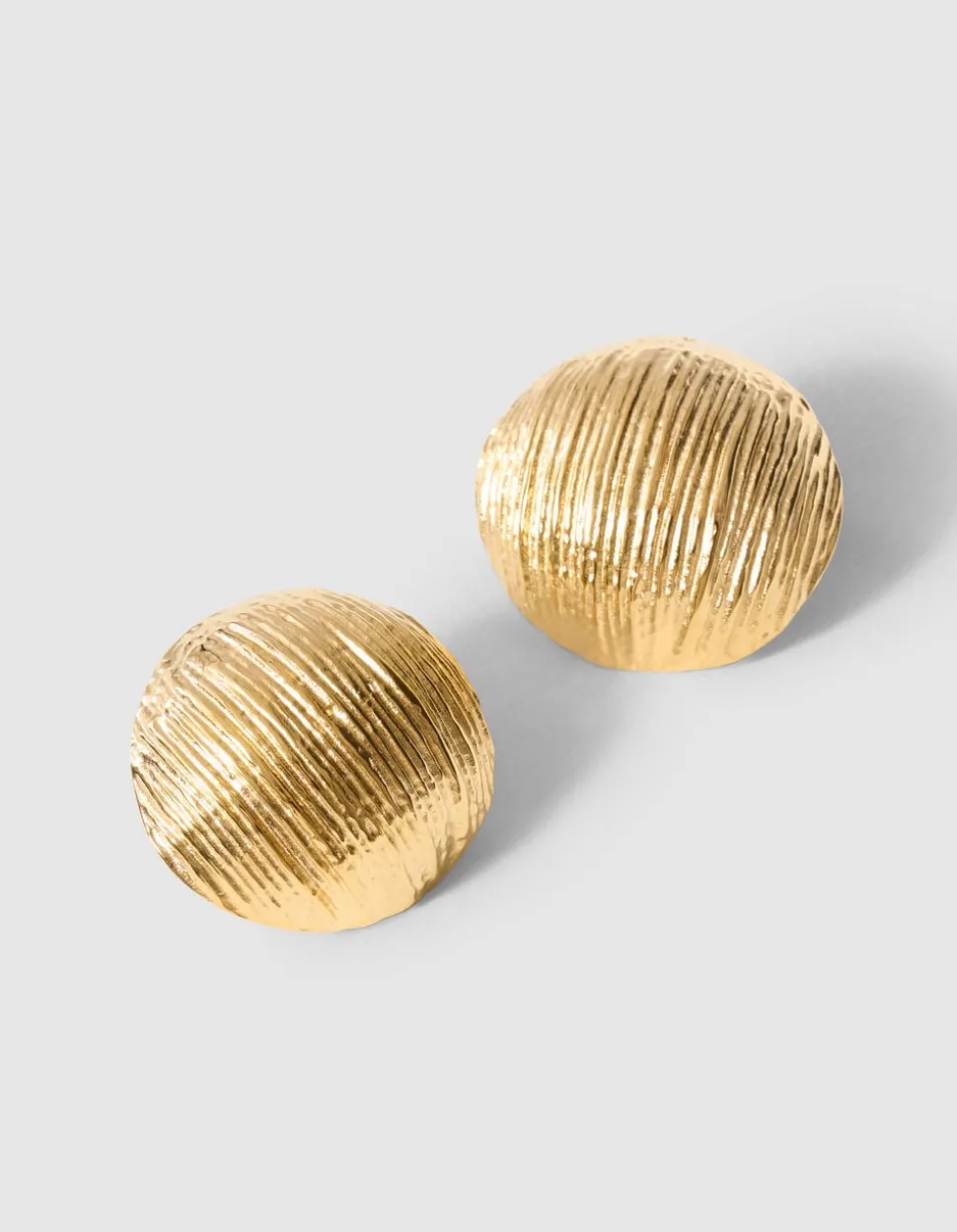 Ronde Oorbellen Goud