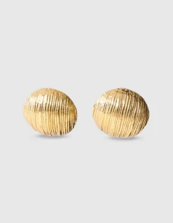 Ronde Oorbellen Goud